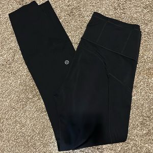 Lululemon leggings. Size 6. Color: black.